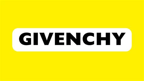 how to pronounce givenchy brand|how do you spell Givenchy.